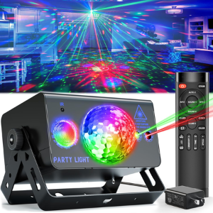 image of disco party light